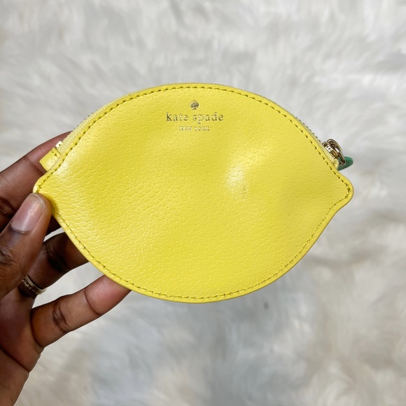 kate spade Accessories - RARE Kate Spade Lemon Coin Purse When Life Gives you Lemons Make Limoncello